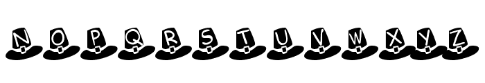 Pilgrim Hats Font UPPERCASE