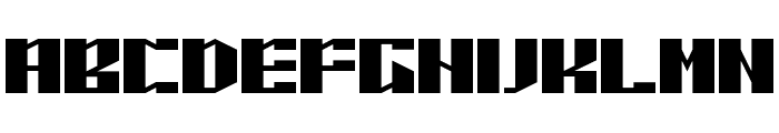 Piloton G Regular Font UPPERCASE