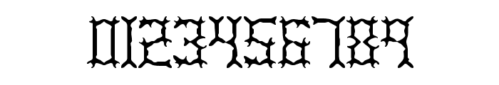 Pincers BRK Font OTHER CHARS