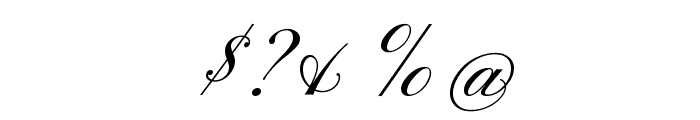 Pinyon Script Font OTHER CHARS