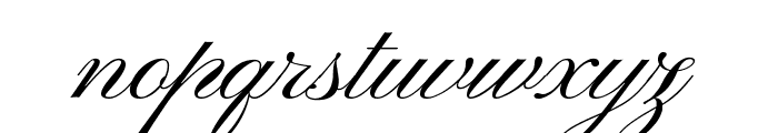 Pinyon Script Font LOWERCASE