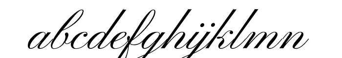 PinyonScript Font LOWERCASE