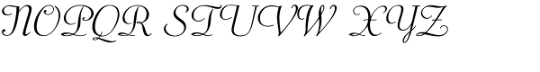 Piranesi Italic Font UPPERCASE