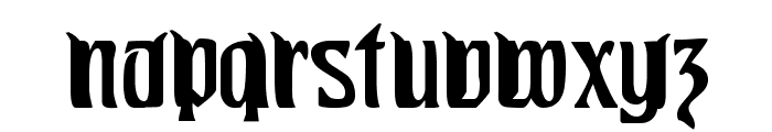 Pittoresk Font LOWERCASE