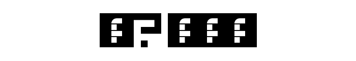 Pixel-Art Regular Font OTHER CHARS