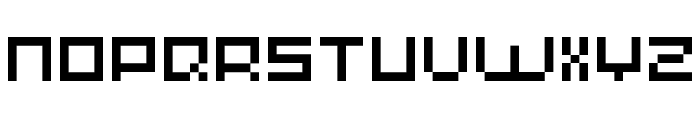 Pixel-Art Regular Font LOWERCASE