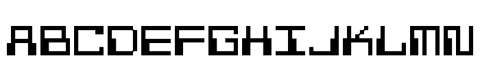 Pixel Calculon Font UPPERCASE