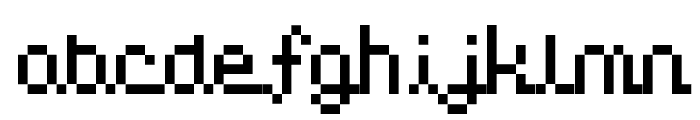 Pixel Love Font LOWERCASE