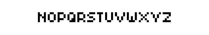 Pixel Maz Regular Font UPPERCASE