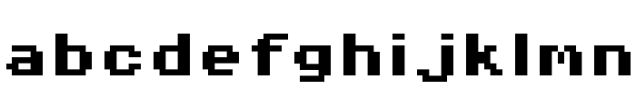 Pixel Operator 8 Bold Font LOWERCASE