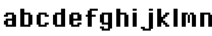 Pixel Operator Bold Font LOWERCASE