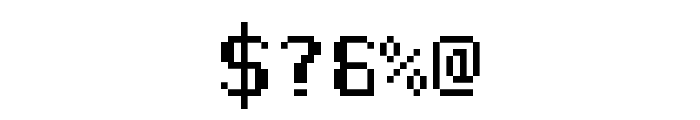Pixel Operator Mono HB Font OTHER CHARS