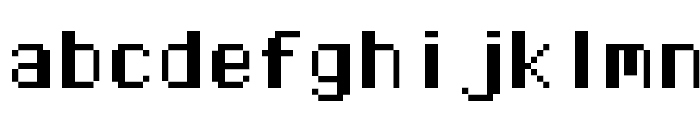 Pixel Operator Mono HB Font LOWERCASE
