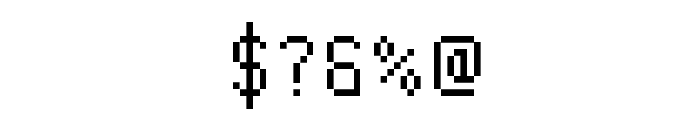 Pixel Operator SC Font OTHER CHARS