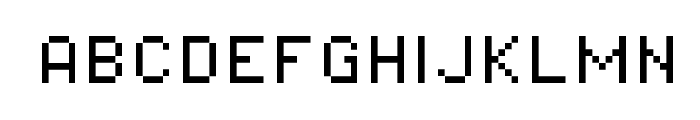 Pixel Operator SC Font LOWERCASE
