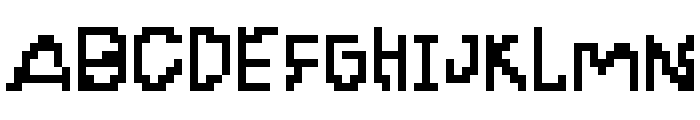 Pixel-This Font UPPERCASE