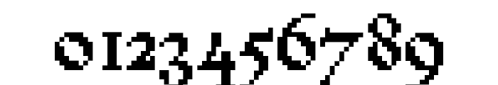 PixelFraktur Font OTHER CHARS
