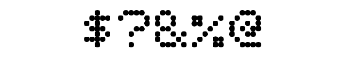 PixelScreen Regular Font OTHER CHARS