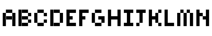 PixelSix10 Font UPPERCASE