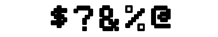 PixelSplitter-Bold Font OTHER CHARS