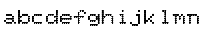 Pixel- Font LOWERCASE