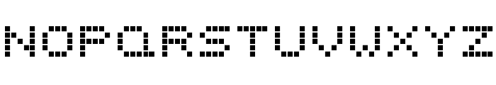 Pixelate Regular Font UPPERCASE