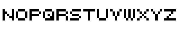 Pixelated Font LOWERCASE