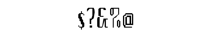 PixelsDream-DemiBold Font OTHER CHARS