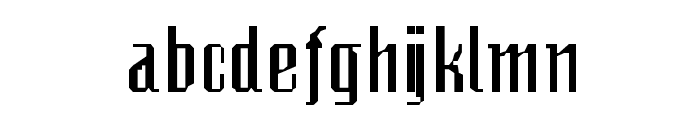 PixelsDream-DemiBold Font LOWERCASE