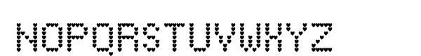 Pixeluxe Love Font UPPERCASE