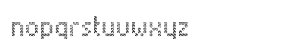 Pixeluxe Soccer Font LOWERCASE