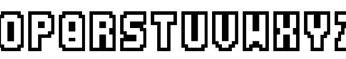 PKMN Pinball Regular Font UPPERCASE