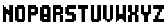 PKMN Pinball Regular Font LOWERCASE