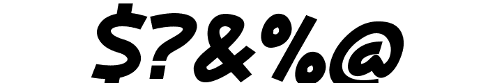 PLAYSIR Italic Font OTHER CHARS