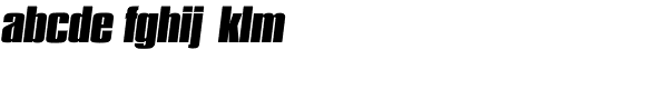 Plakette TS-Heavy Obl Font LOWERCASE