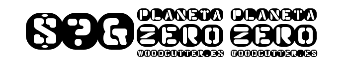 Planeta Zero Font OTHER CHARS