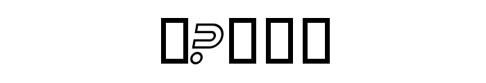 Planetary Orbiter Outline Bold Italic Font OTHER CHARS
