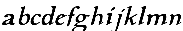Planewalker Italic Font LOWERCASE