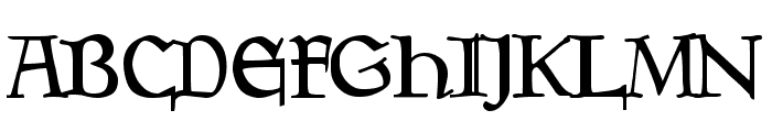 Planewalker Font UPPERCASE