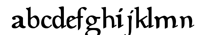 Planewalker Font LOWERCASE