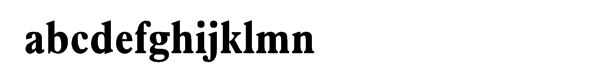 Plantin® Headline Pro Bold Condensed Font LOWERCASE