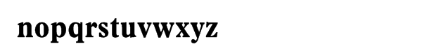 Plantin® Headline Pro Bold Condensed Font LOWERCASE