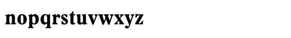 Plantin® Std Headline Bold Condensed Font LOWERCASE
