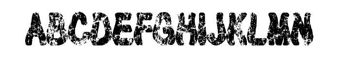 Plaque-Man-Open Font UPPERCASE