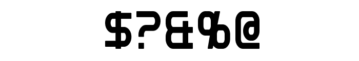 Plavsky Condensed Font OTHER CHARS