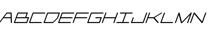 Player 1 Up Heavy Italic Font LOWERCASE