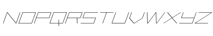 Player 1 Up Italic Font LOWERCASE