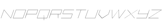 Player 1 Up Light Italic Font LOWERCASE