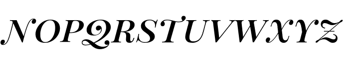 Playfair Display SemiBold Italic Font LOWERCASE