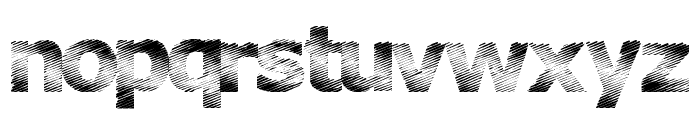 Plutonium Font LOWERCASE